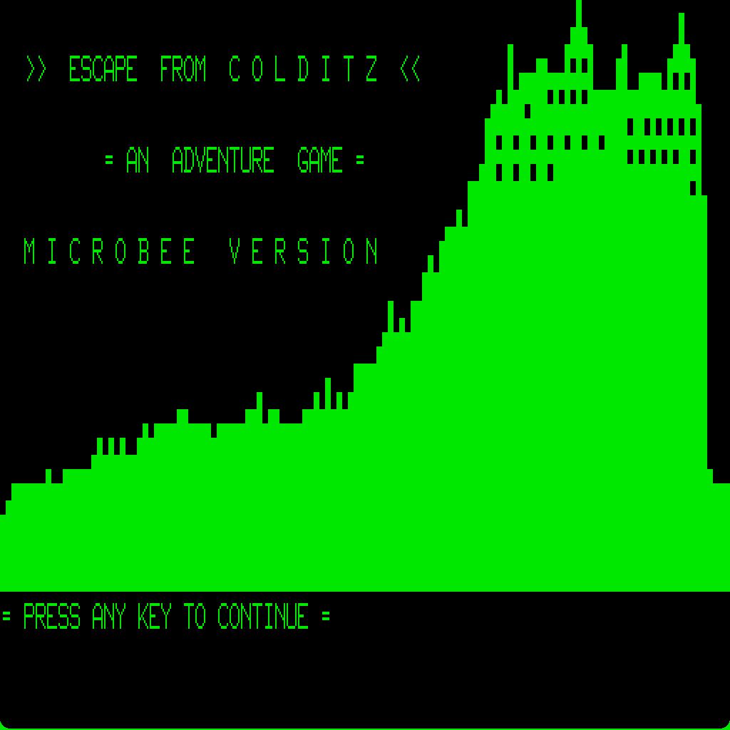 Escape from Colditz screenshot