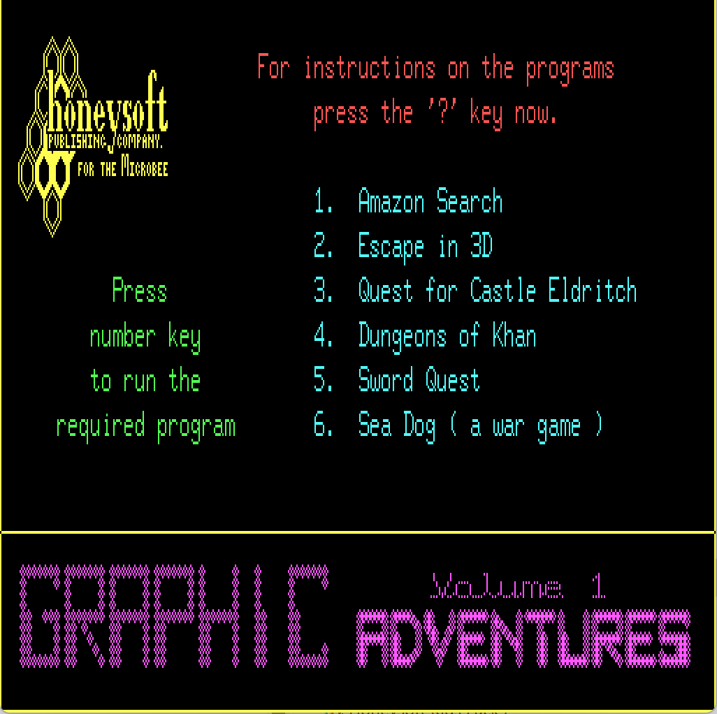 Graphic Adventures 1 screenshot