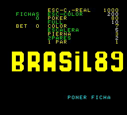Brasil 89 screenshot