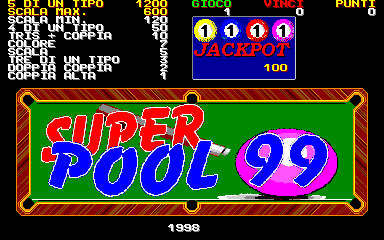 Super Pool 99 screenshot