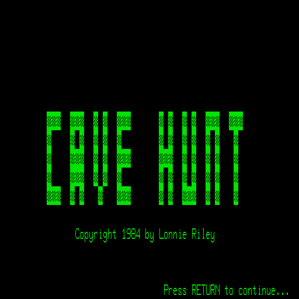 Cave Hunt screenshot