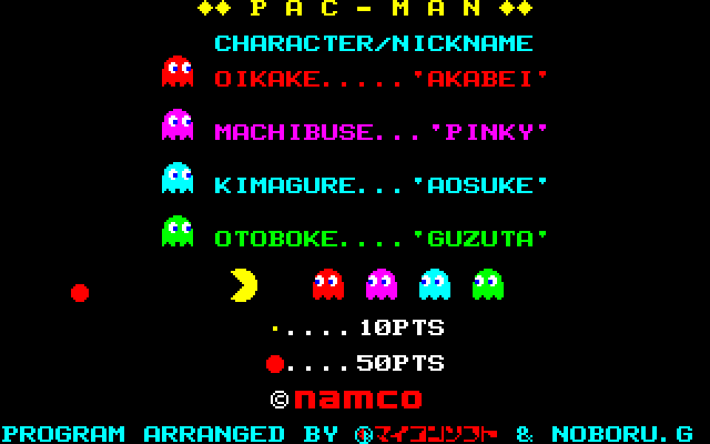 Pac-Man [Model DP-3201200] screenshot