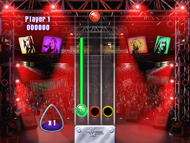 Hannah Montana Pop Tour - Guitar Video Game screenshot
