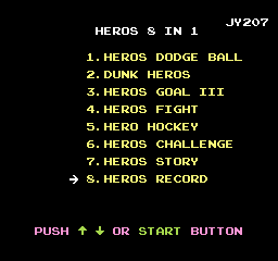 Heros 8 in 1 [Model JY-207] screenshot