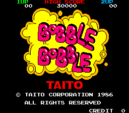 Bobble Bobble screenshot