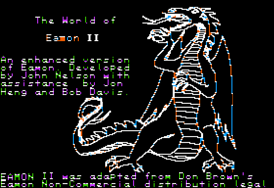 Eamon II screenshot