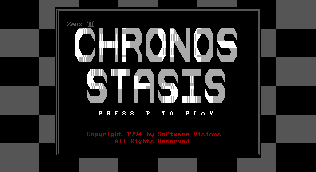 MegaZeux: Zeux III - Chronos Stasis screenshot