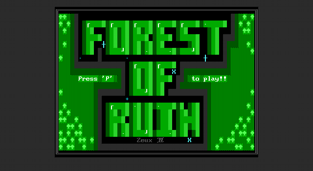 MegaZeux: Zeux IV - Forest of Ruin screenshot