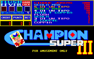 Champion Super III screenshot
