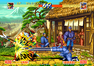 World Heroes Perfect [Model NGM-090] screenshot
