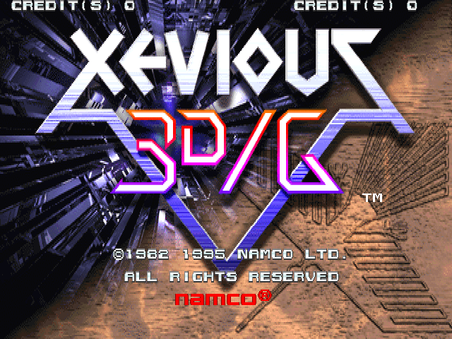 Xevious 3D/G screenshot