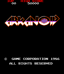 Arkanoid screenshot