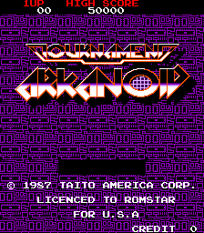 Tournament Arkanoid screenshot
