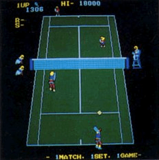 Super Doubles Tennis [Model DT-134] screenshot
