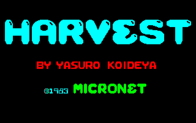 Harvest [Model MN-102001] screenshot