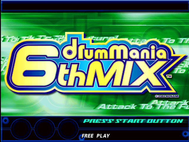 DrumMania 6thMix [Model GCB16] screenshot