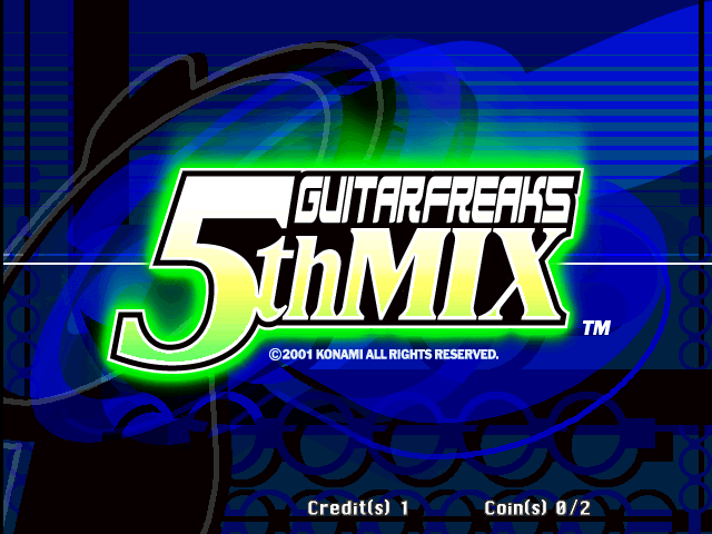 GuitarFreaks 5thMix [Model GCA26] screenshot