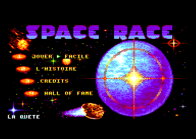 Space Race [Model CPC17000] screenshot