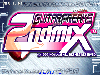 GuitarFreaks 2ndMix [Model GQ883] screenshot