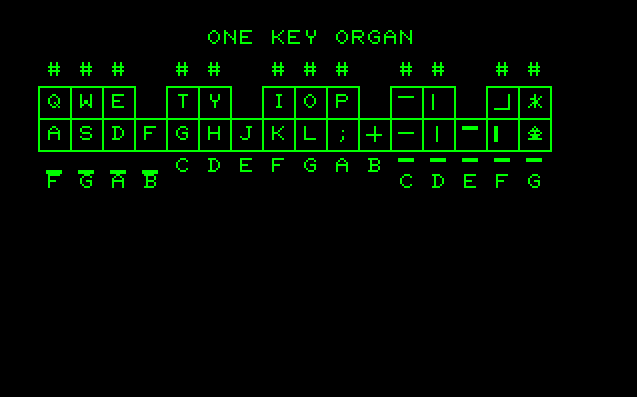 One Key Organ screenshot