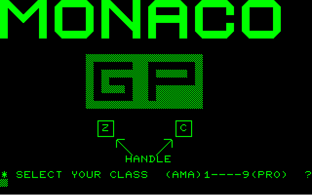 Monaco GP screenshot
