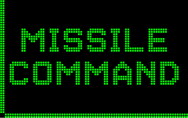 Missile Command screenshot