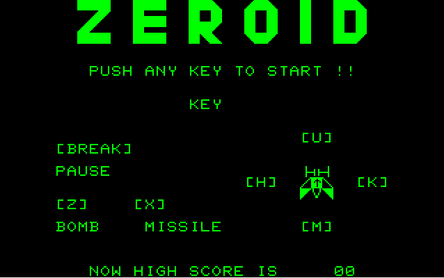 Zeroid screenshot