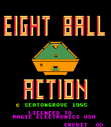Eight Ball Action [Pac-Man Conversion Kit] screenshot