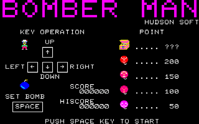 Bomber Man [Model MA-3158] screenshot