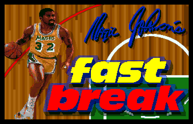 Magic Johnson's Fast Break screenshot