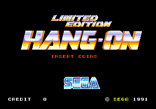Limited Edition Hang-On screenshot