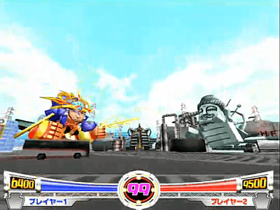Ganmen Grand Prix 3rd Dan: Gangod Fighters screenshot
