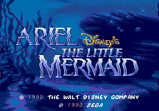 Disney's Ariel the Little Mermaid [Model 1041] screenshot