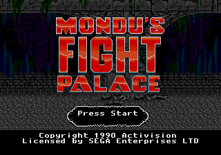 Mondu's Fight Palace screenshot