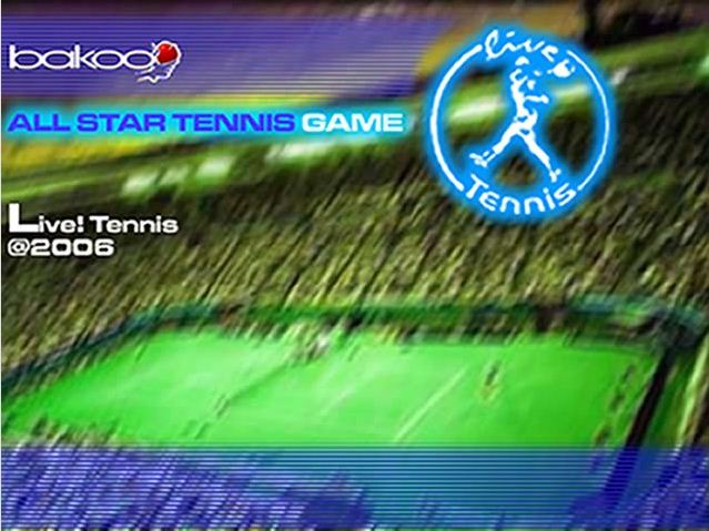 Live! Tennis screenshot