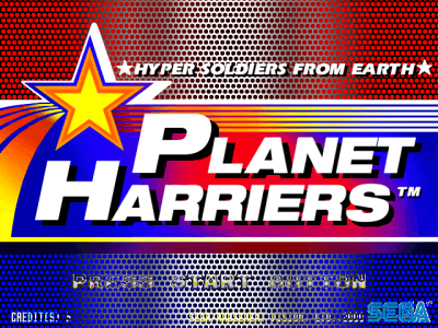 Planet Harriers screenshot