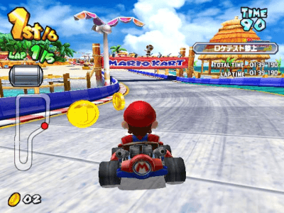 Mario Kart Arcade GP screenshot