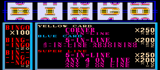 Bingo screenshot