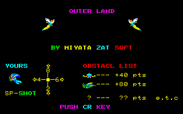 Outer Land [Model SHZA-11002] screenshot