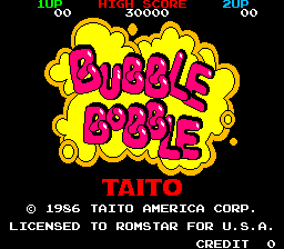 Bubble Bobble screenshot