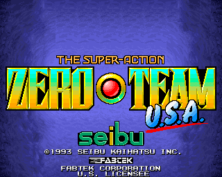 Zero Team U.S.A. screenshot