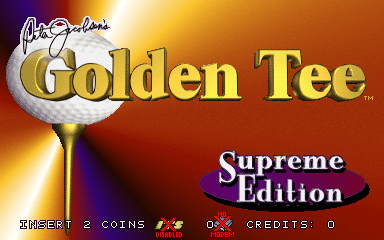Golden Tee Supreme Edition Tournament screenshot