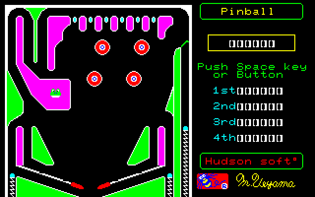 Pinball [Model X-1025-G] screenshot