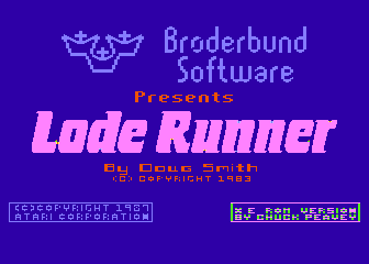 Lode Runner [Model RX8082] screenshot