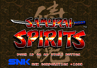Samurai Spirits [Model NGH-045] screenshot