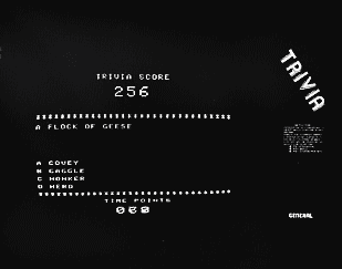 Trivia screenshot