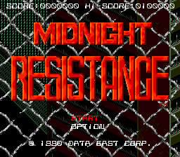 Midnight Resistance [Model T-13043] screenshot
