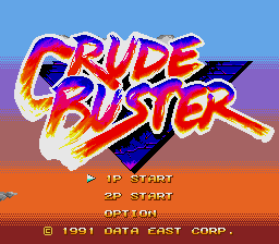 Crude Buster [Model T-13063] screenshot
