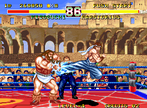 Fighter's History Dynamite [Model GS-9153] screenshot
