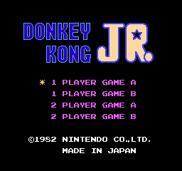 Donkey Kong Jr. [Model HVC-JR] screenshot